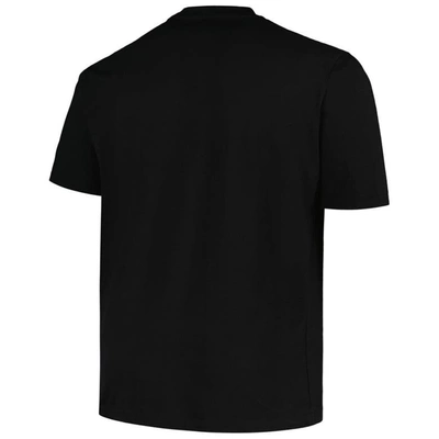 Shop Profile Black Arkansas Razorbacks Big & Tall Pop T-shirt