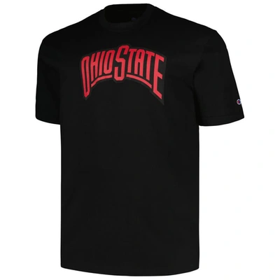 Shop Profile Black Ohio State Buckeyes Big & Tall Pop T-shirt