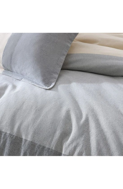Dkny Pure Color Blocked Comforter Set, King In Blue