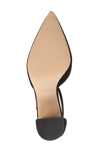 Shop Nordstrom Paola Ankle Strap Pointed Toe Pump In Black