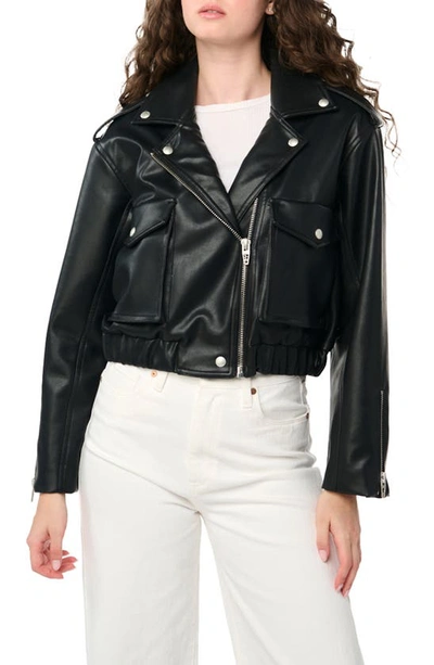 Shop Blanknyc Faux Leather Moto Jacket In Personal Calls