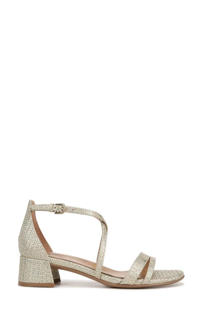 Naturalizer June Ankle Strap Sandal In Cremosa Taupe Leather