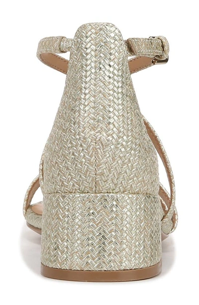 Naturalizer June Ankle Strap Sandal In Cremosa Taupe Leather