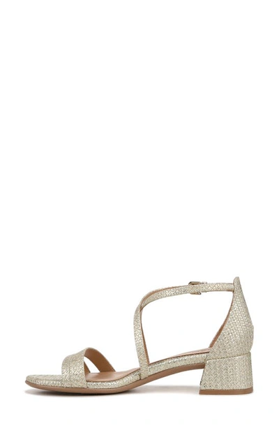 Naturalizer June Ankle Strap Sandal In Cremosa Taupe Leather