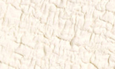 Shop Madewell Popcorn Knit Twist Front Sleeveless Crop Top In Antique Cream