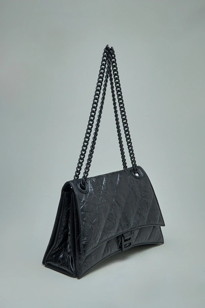 Shop Balenciaga Crush Chain Bag M