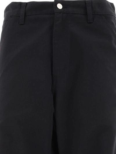 Shop Carhartt Wip "simple" Trousers In Black