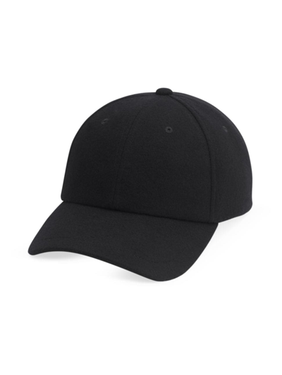 Shop Rag & Bone Women's Takisada Wool Baseball Cap In Black