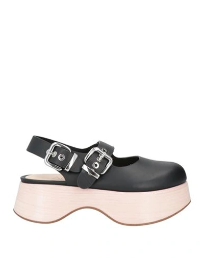 Agl Attilio Giusti Leombruni Agl Woman Mules & Clogs Black Size 8 Leather In Black