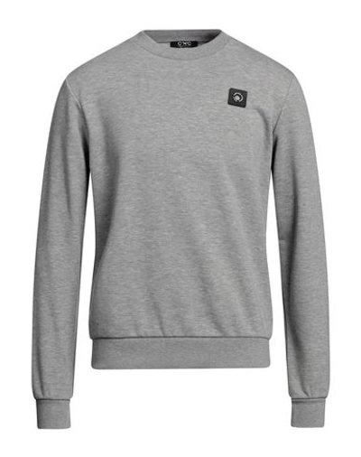 Shop C'n'c' Costume National Man Sweatshirt Light Grey Size 3xl Cotton