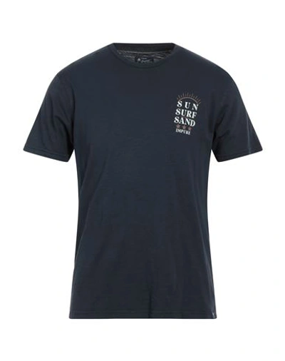 Shop Impure Man T-shirt Navy Blue Size Xl Cotton