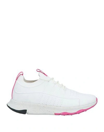 Shop Fitflop Woman Sneakers White Size 7 Textile Fibers