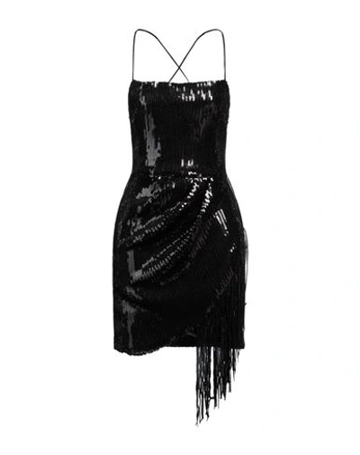 Aniye By Woman Mini Dress Black Size 8 Polyester, Elastane In Black