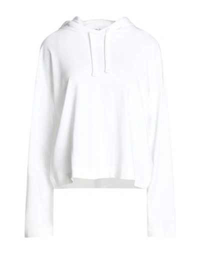 Shop Stefan Brandt Woman Sweatshirt White Size M Organic Cotton