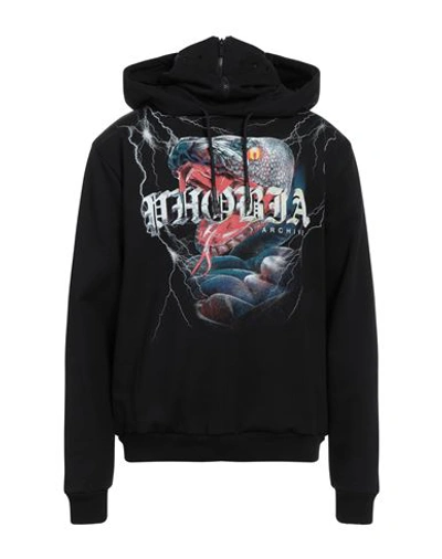 Shop Phobia Archive Man Sweatshirt Black Size Xl Cotton