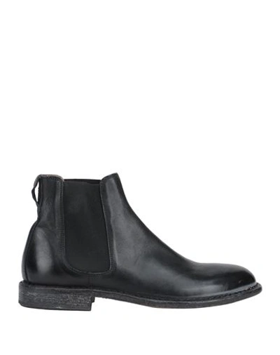 Shop Moma Man Ankle Boots Black Size 8 Leather