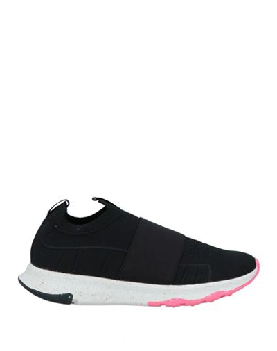 Shop Fitflop Woman Sneakers Black Size 7 Textile Fibers