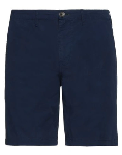 Shop Ps By Paul Smith Ps Paul Smith Man Shorts & Bermuda Shorts Navy Blue Size 32 Cotton