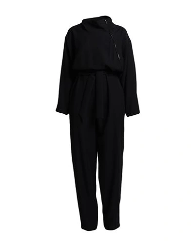 Shop Emporio Armani Woman Jumpsuit Black Size 10 Polyester