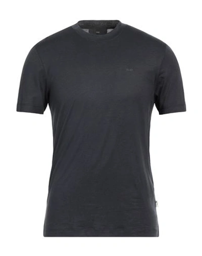 Shop Liu •jo Man Man T-shirt Midnight Blue Size Xxl Lyocell, Cotton