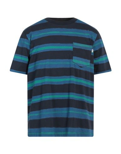 Shop Wood Wood Man T-shirt Blue Size M Cotton