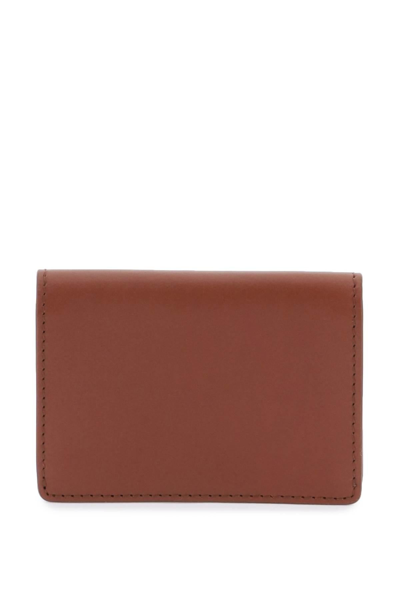 Shop Apc A.p.c. Leather Stefan Card Holder