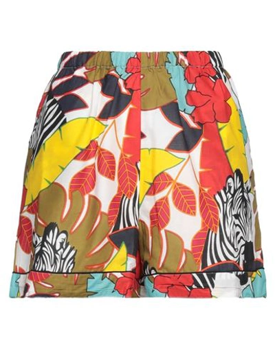 Shop Connor & Blake Woman Shorts & Bermuda Shorts Red Size Xl Cotton