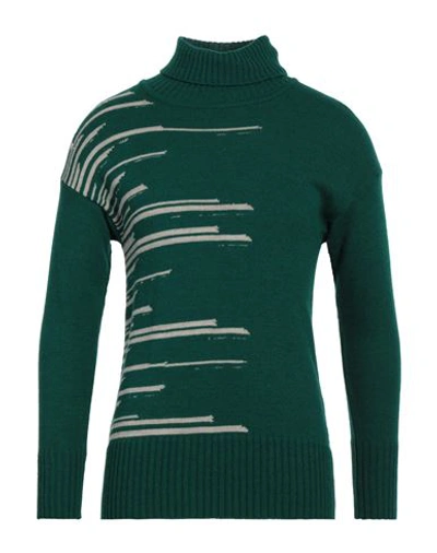 Yoon Man Turtleneck Green Size 44 Acrylic, Virgin Wool, Alpaca Wool, Viscose In Green