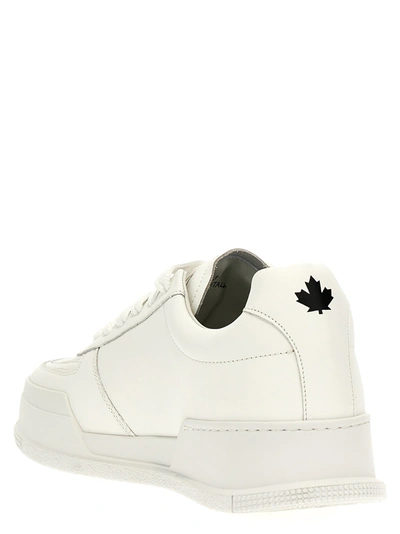 Shop Dsquared2 Canadian Sneakers White