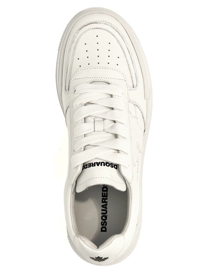 Shop Dsquared2 Canadian Sneakers White