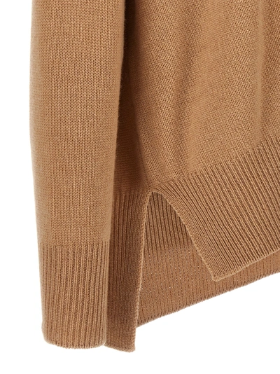Shop Jil Sander Cashmere Cardigan Sweater, Cardigans Beige