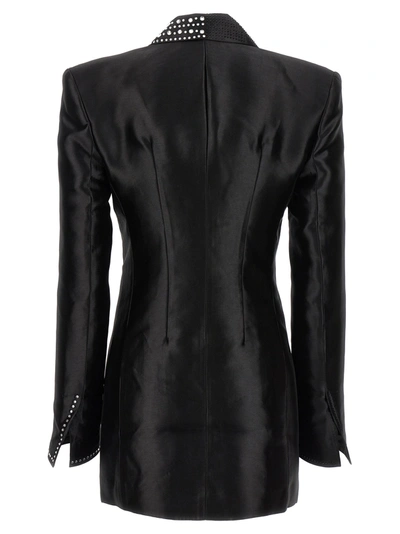 Shop Rotate Birger Christensen Crystal Blazer Dress Dresses Black