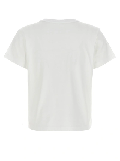 Shop Alexander Wang T Essential Jsy Shrunk T-shirt White
