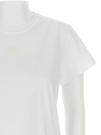 Shop Alexander Wang T Essential Jsy Shrunk T-shirt White