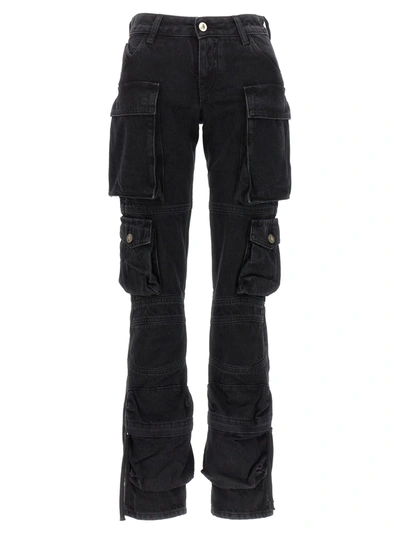 Shop Attico Essie Jeans Black