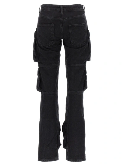 Shop Attico Essie Jeans Black