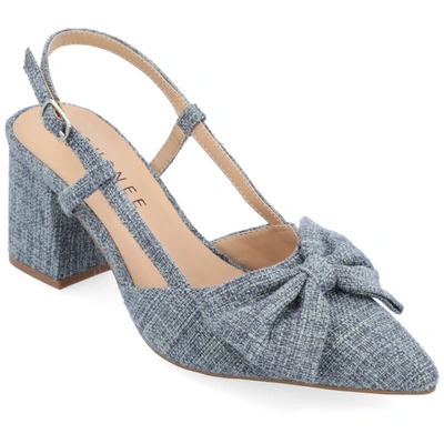 Shop Journee Collection Collection Women's Tailynn Pumps In Grey