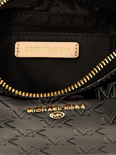 Shop Michael Kors Jet Set Charm Hand Bags Black