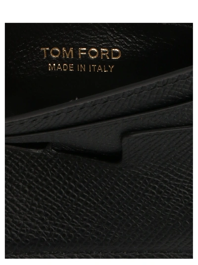 Shop Tom Ford Logo Card Holder Wallets, Card Holders Black
