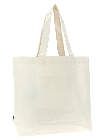 Shop Carhartt Logo Shopping Bag Tote Bag White