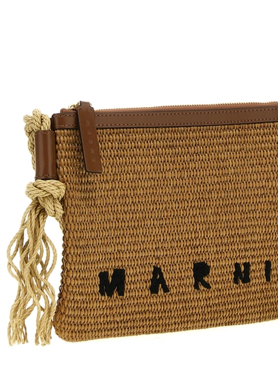 Shop Marni Marcel Summer Bag Crossbody Bags Brown