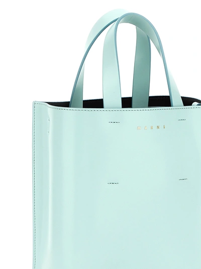 Shop Marni Museo Hand Bags Light Blue