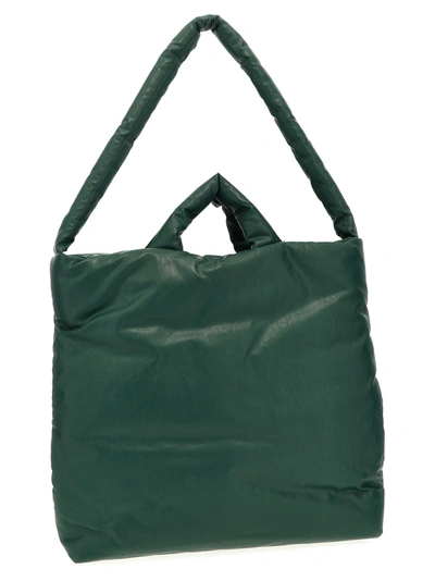 Shop Kassl Editions Pillow Medium Tote Bag Green