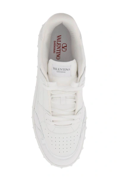 Shop Valentino Garavani Freedots Low-top Sneakers In White