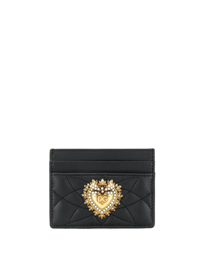 Shop Dolce & Gabbana Carteras Y Monederos - Devotion In Black