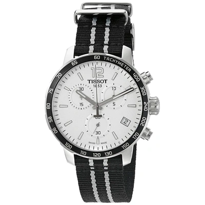 Shop Tissot Men's Quickster 42mm Quartz Watch In Black
