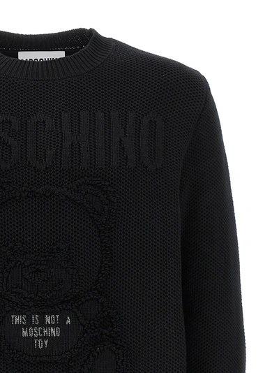 Shop Moschino Teddy Sweater, Cardigans Black