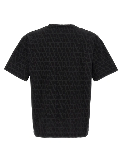 Shop Valentino Toile Iconographe T-shirt Black