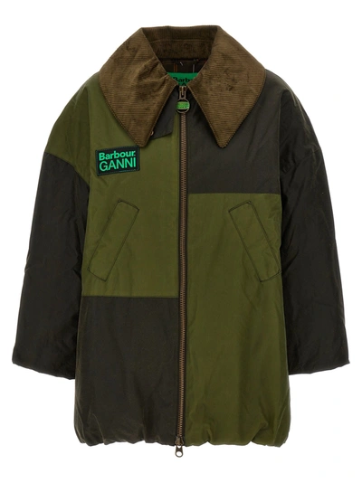 Shop Barbour Wax Bomber Casual Jackets, Parka Green