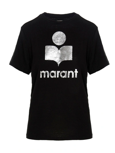 Shop Marant Etoile Zewel T-shirt Black